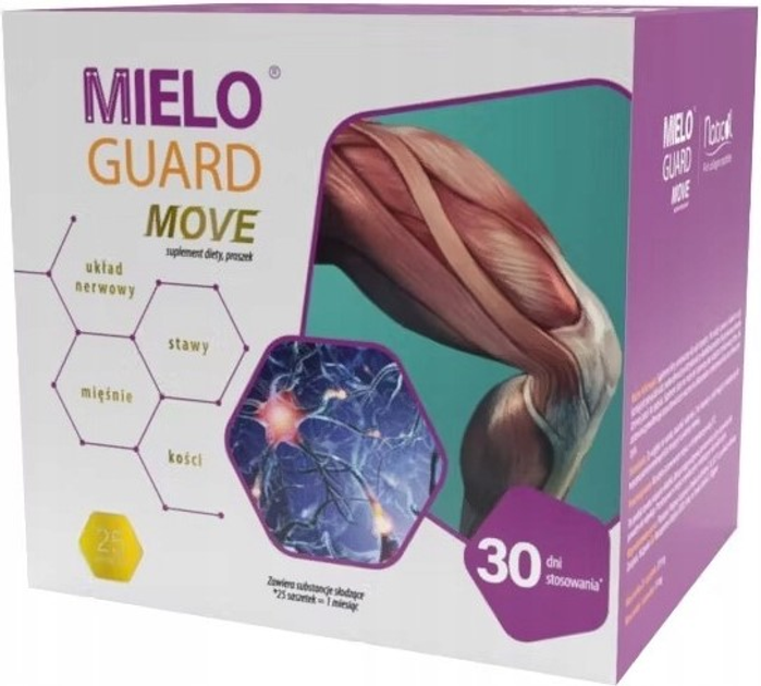 Suplement diety Plantapol Mieloguard Move 25 saszetek (3800600008867) - obraz 1