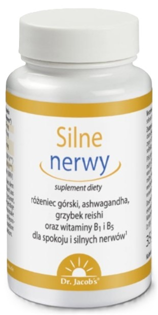 Suplement diety Dr. Jacob's Silne nerwy 100 kapsułek (4041246501230) - obraz 1