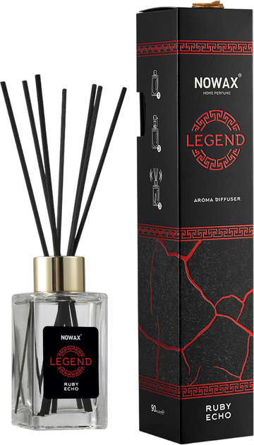 Аромадиффузор с палочками Nowax серия Legend Ruby Echo 90 мл (NX91702) - изображение 2