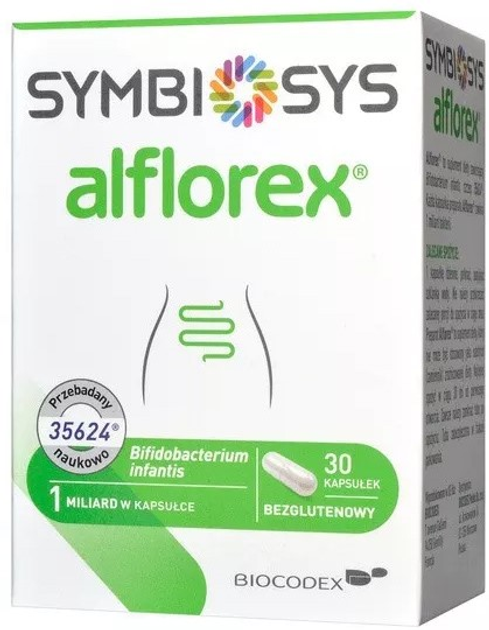 Suplement diety Biocodex Symbiosys Alflorex 30 kapsułek (3583316027505) - obraz 1