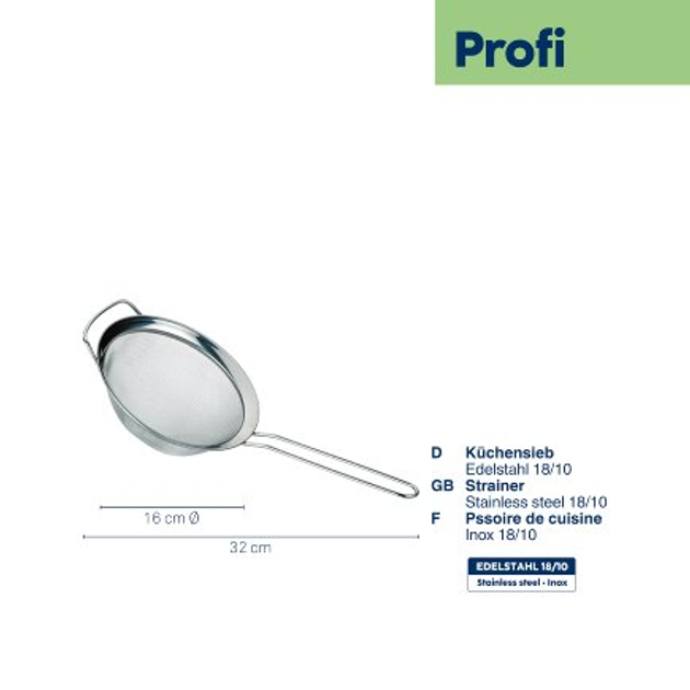 Sitko kuchenne Kela Profi stalowe (19056) 16 cm (4025457190568) - obraz 3