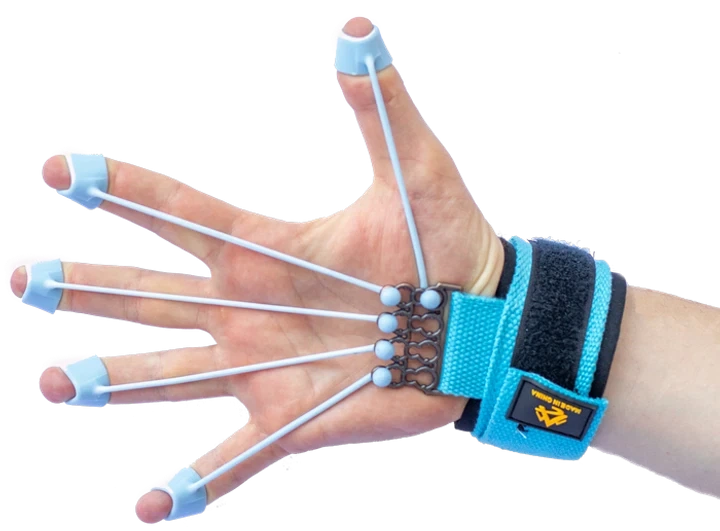 Тренажер для пальців Hand Yoga Реабілітація руки Еспандер для пальців і кисті (розгинач пальців) - зображення 3