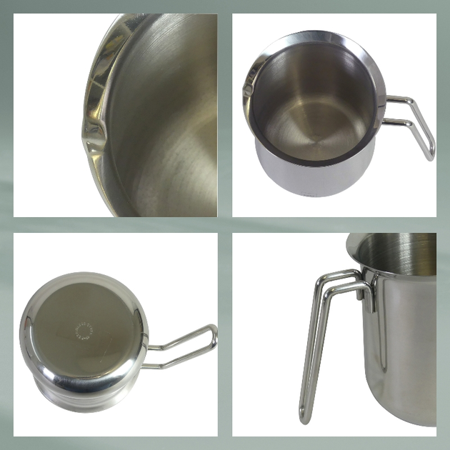 Garnuszek na mleko Kela Herta stalowy (10900) 350 ml (4025457109003) - obraz 4