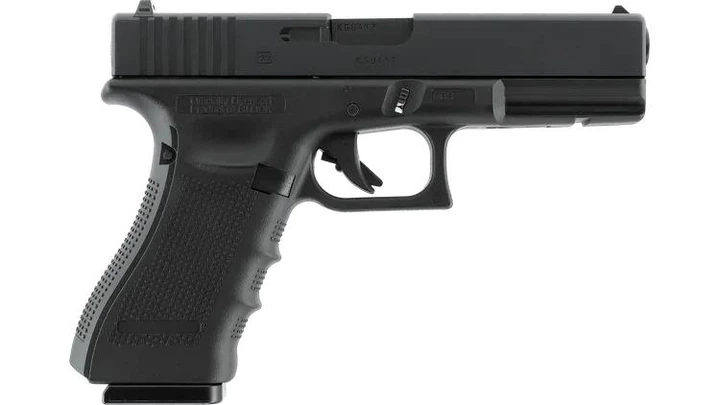 Пневматичний пістолет Umarex GLOCK 17 Gen4 Blowback, із затвором. затримкою (кал. 4,5 мм) - Фото 3 Пневматичний пістолет Umarex GLOCK 17 Gen4 Blowback, із затвором. затримкою (кал. 4,5 мм) - зображення 3