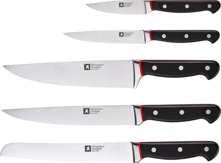 Zestaw noży Richardson Sheffield Velocity w bloku 5 szt (8711155468660) - obraz 2