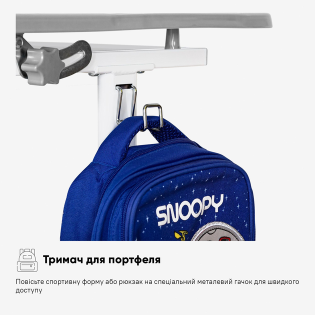 Комплект Evo-kids (стіл+стілець) Evo-03 Ergo Grey (арт. Evo-03 Ergo G) - изображение 8
