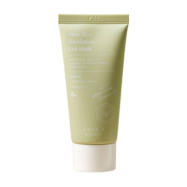 Успокаивающая гелевая маска Axis-Y New Skin Resolution Gel Mask для лица 50 мл - Фото 1 Успокаивающая гелевая маска Axis-Y New Skin Resolution Gel Mask для лица 50 мл - изображение 1