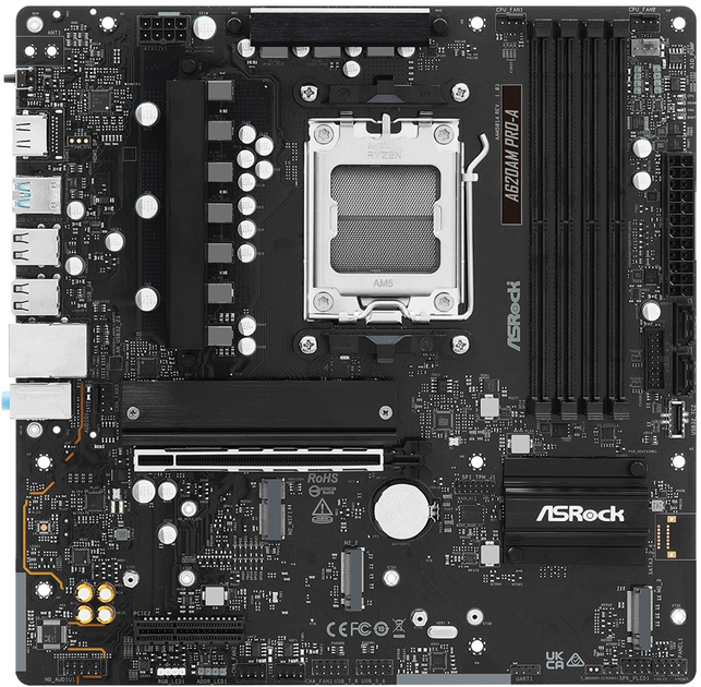 Płyta główna ASRock A620AM Pro-A (sAM5, AMD A620, PCI-Ex16) - obraz 1