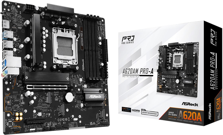 Płyta główna ASRock A620AM Pro-A (sAM5, AMD A620, PCI-Ex16) - obraz 5