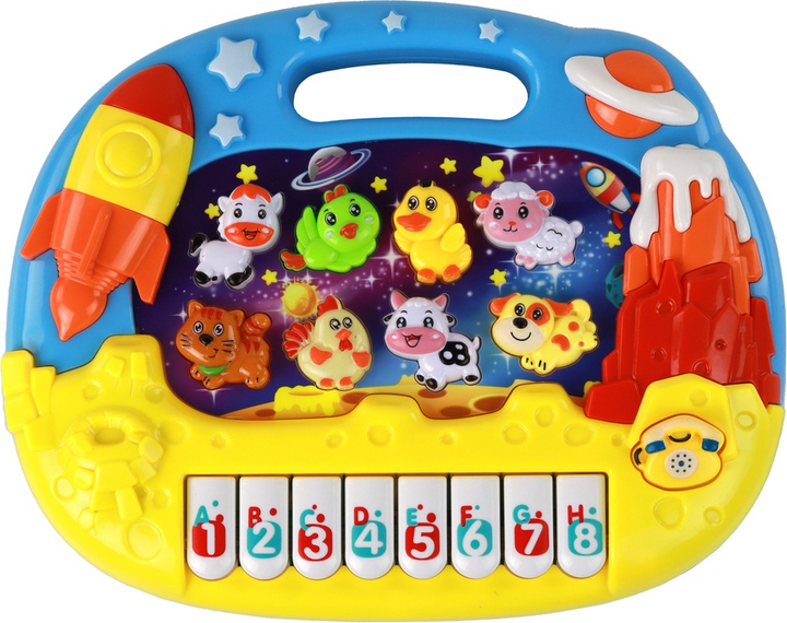 Навчальний набір LEAN Toys Піаніно для вивчення англійської мови 17270 (5905991000938) - зображення 3