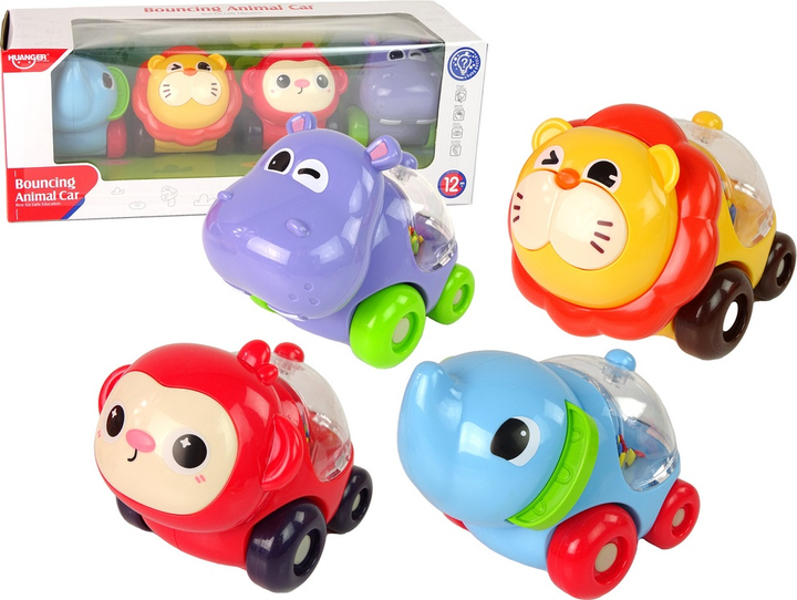 Набір LEAN Toys Транспортні засоби з кулями 13452 (5905323216921) - зображення 2