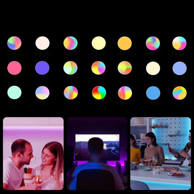 Taśma inteligentna wodoodporna Sonoff LED L2 RGB pilot zasilacz WiFi 5 m (6920075776706) - obraz 9