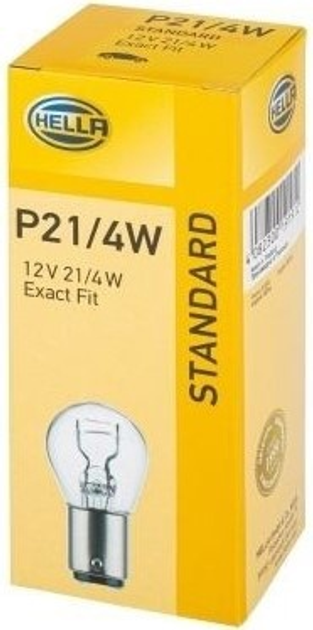 Zestaw żarówek samochodowych Magneti Marelli Standard P21/4W 12 V 10 szt (P21 4W 12V) - obraz 1