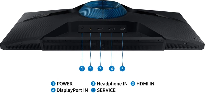 Монітор 27" Samsung Odyssey G3 (LS27DG300EIXUA) -- FullHD / VA / 180Hz / 1 мс (MPRT) / HDR10 / AMD FreeSync / Pivot / Black Equalizer / 95% sRGB - Фото 20 Монітор 27" Samsung Odyssey G3 (LS27DG300EIXUA) -- FullHD / VA / 180Hz / 1 мс (MPRT) / HDR10 / AMD FreeSync / Pivot / Black Equalizer / 95% sRGB - зображення 20