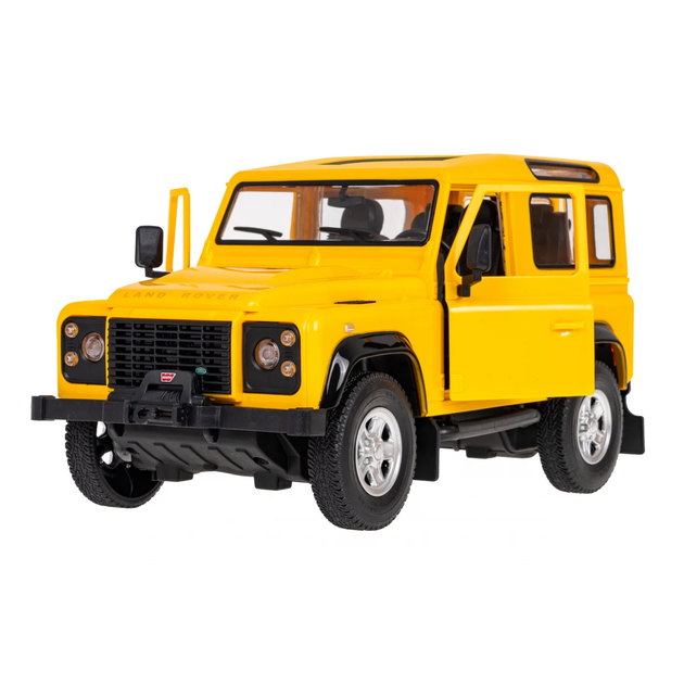 Машинка Rastar Land Rover Defender на радиоуправлении 1:14 желтый 78400 - Фото 4 Машинка Rastar Land Rover Defender на радиоуправлении 1:14 желтый 78400 - изображение 4