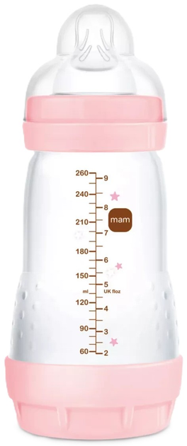 Пляшечка для годування Mam Perfect Start Sealife від коліків для дівчаток (851186) 260 мл (9001616851186) - зображення 2