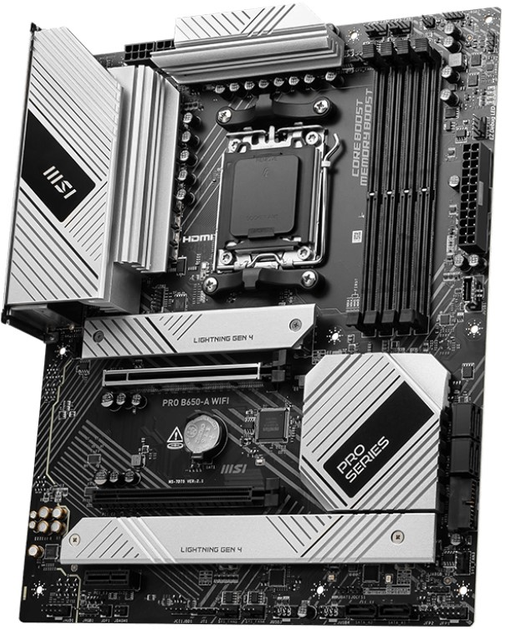 Płyta główna MSI PRO B650-A WIFI (sAM5, AMD B650, PCI-Ex16) - obraz 3