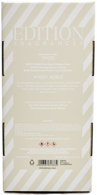 Аромадифузор Edition Fragrances Signature Spices Whisky Nobile 200 мл (5902367613334) - зображення 5