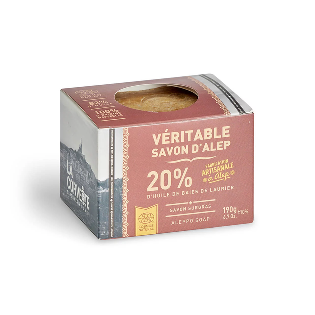 Алеппське мило La Corvette SAVON D'ALEP 20% 190g (270214-COR) - Фото 4 Алеппське мило La Corvette SAVON D'ALEP 20% 190g (270214-COR) - изображение 4