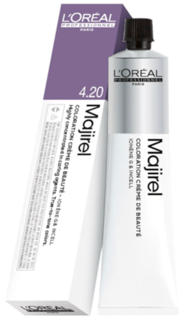 Farba do włosów L’Oreal Professionnel Paris Majirel trwała 4.20 50 ml (3474636911646) - obraz 1
