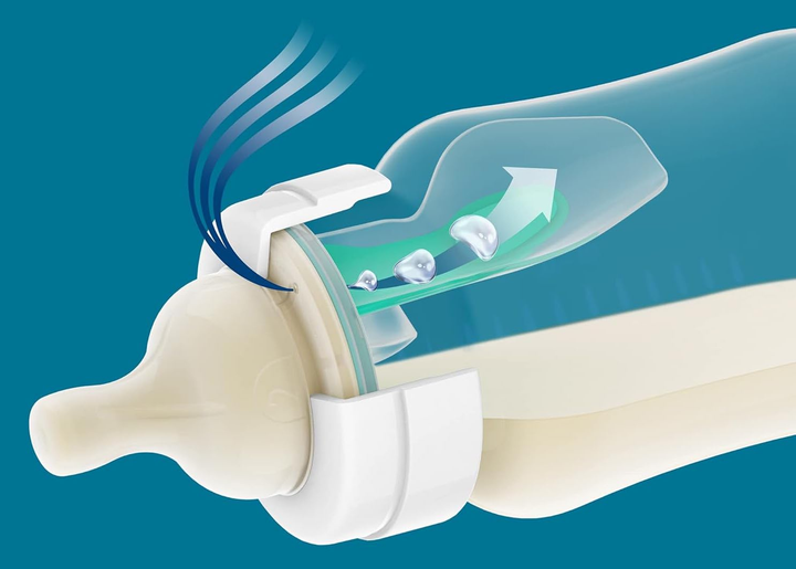 Smoczek do butelki Philips AVENT Anti-colic Flow 3 3m+ 2 szt SCY763/02 (8710103996774) - obraz 5