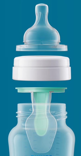 Smoczek do butelki Philips AVENT Anti-colic Flow 3 3m+ 2 szt SCY763/02 (8710103996774) - obraz 7