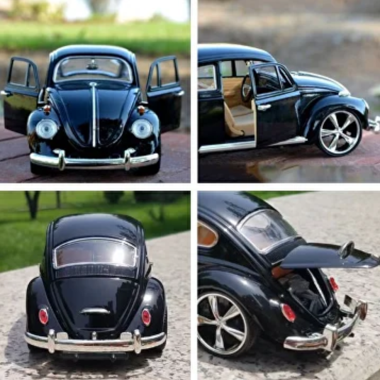 Моделька машины Volkswagen Beetle в масштабе 1:18 имеет подвижные элементы - Фото 4 Моделька машины Volkswagen Beetle в масштабе 1:18 имеет подвижные элементы - изображение 4