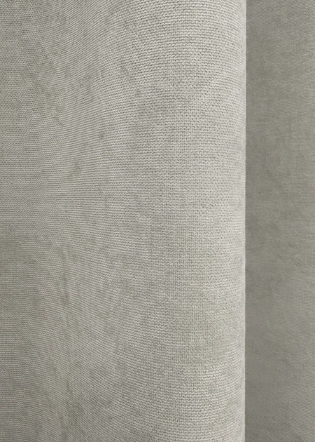 Комплект готових штор VR-Textil Мікровелюр Petek YL № 1803ш Світло-сірий 200х295 см 2 шт (32-118) - Фото 8 Комплект готових штор VR-Textil Мікровелюр Petek YL № 1803ш Світло-сірий 200х295 см 2 шт (32-118) - зображення 8