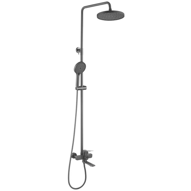 Душова колона MIXXUS WILSON 009-J GRAPHITE зі змішувачем (Колір графіт) (MI7122) - Фото 1 Душова колона MIXXUS WILSON 009-J GRAPHITE зі змішувачем (Колір графіт) (MI7122) - изображение 1