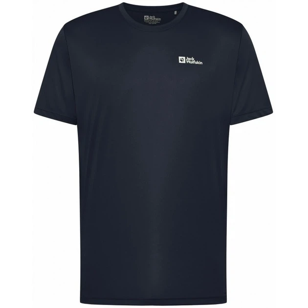 Футболка Jack Wolfskin Tech T M S Темно-синий (1109-4064886425964) - Фото 1 Футболка Jack Wolfskin Tech T M S Темно-синий (1109-4064886425964) - изображение 1