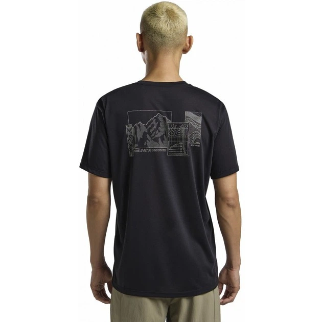Футболка Jack Wolfskin Vonnan Graphic T M XXL Темно-серый (1109-4064886425438) - Фото 4 Футболка Jack Wolfskin Vonnan Graphic T M XXL Темно-серый (1109-4064886425438) - изображение 4