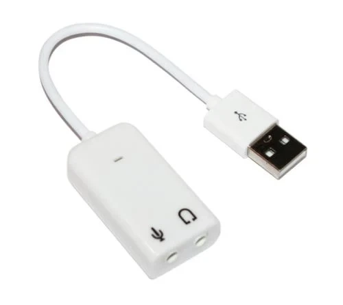 Звуковая карта USB 2.0, 7.1, Dynamode C-Media 108, White, 90 дБ, Box (USB-SOUND7-WHITE) - изображение 2