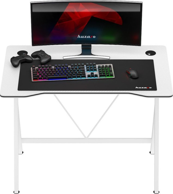 Ігровий стіл Huzaro Hero 1.4 White - зображення 2