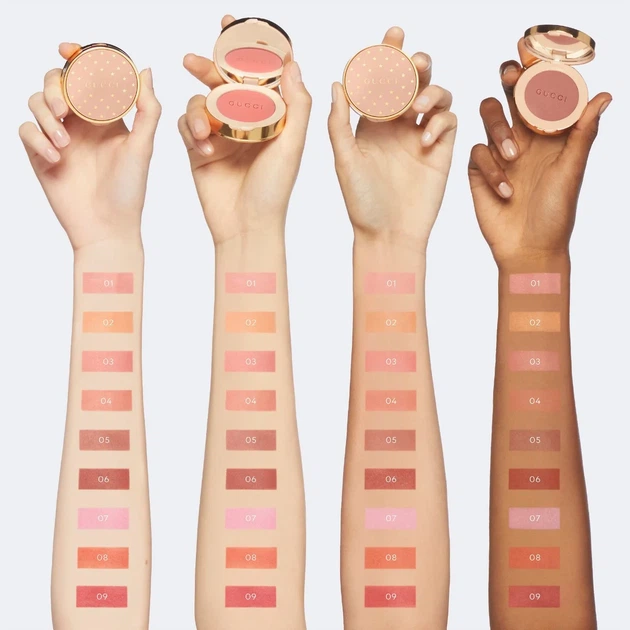 Румяна Gucci Blush De Beauté 08 Soft Red 5.5 г - изображение 2