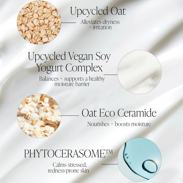 Крем відновлення захисного бар'єру чутливої шкіри Byroe Oat Yogurt Moisture Barrier Cream 50 мл - зображення 6