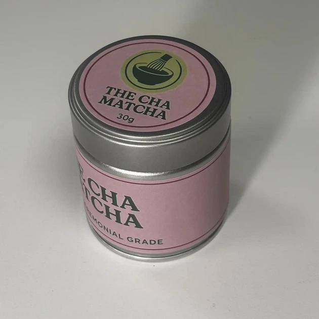 Зелений чай порошок матча Ceremonial клас 6А The Cha Matcha, 30 г - зображення 2