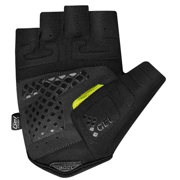 Велосипедні рукавички чоловічі Spokey Expert 941076 Чорно-Жовті XL (5905339410764) - зображення 3