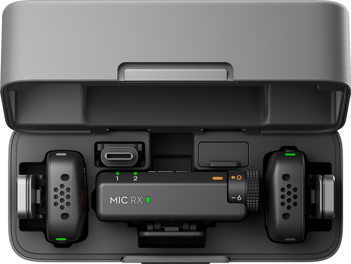 Бездротова радіосистема DJI Mic Mini (2 TX+1 RX) (6941565991454) - зображення 6