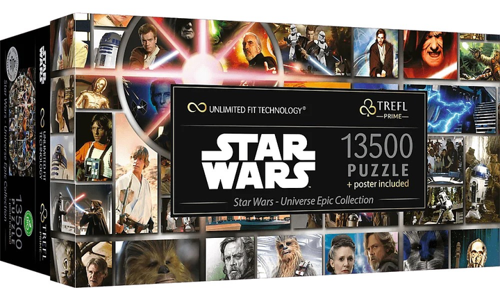 Puzzle Trefl Prime Star Wars Universe Epic Collection 13500 elementów (5900511810363) - obraz 1