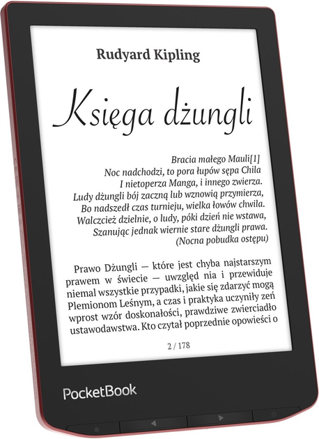 Czytnik e-booków PocketBook 634 Verse Pro Passion Red (PB634-3-WW) - obraz 2