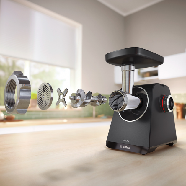 Maszynka do mielenia mięsa Bosch MultiPower Series 4 MFWS435B - obraz 4
