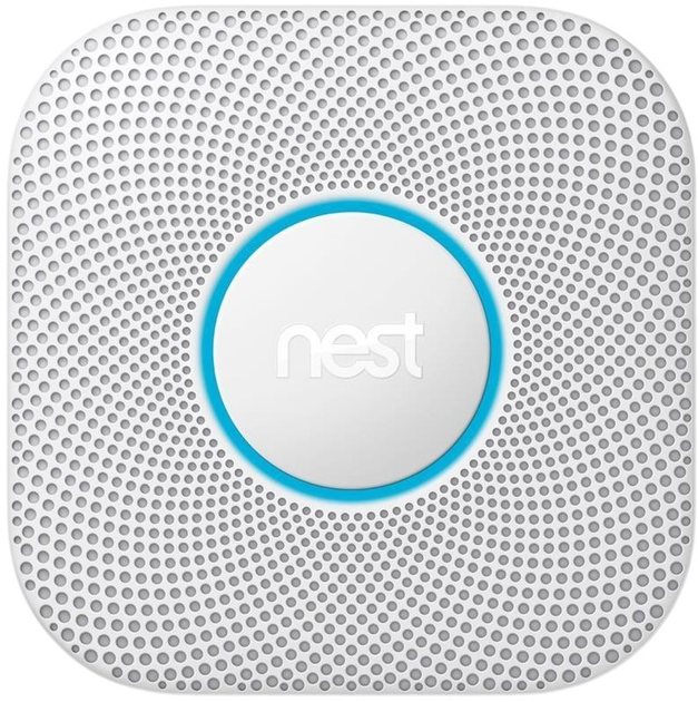 Czujnik dymu Nest Protect Smart Smoke Detector Wired Powersource DK/NO (0813917020845) - obraz 1