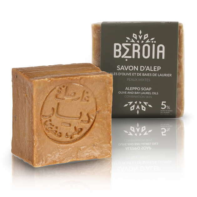 Алеппське мило Beroïa TRADITIONNAL 5% 200 gr. (SAV75BE) - Фото 4 Алеппське мило Beroïa TRADITIONNAL 5% 200 gr. (SAV75BE) - зображення 4