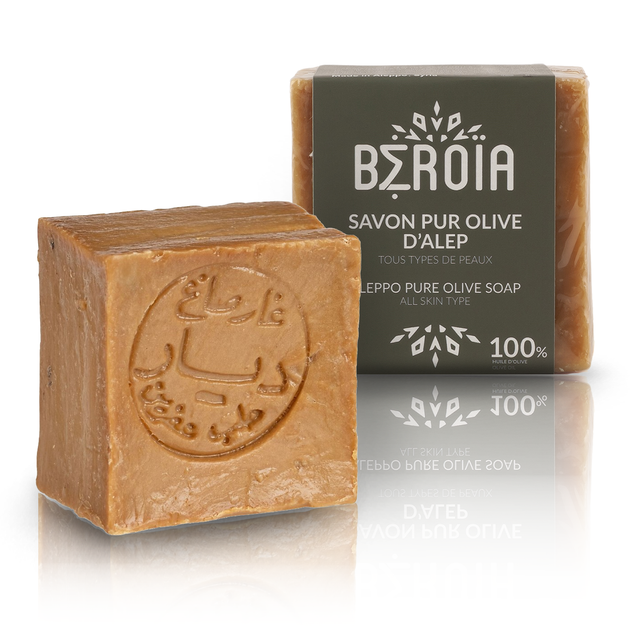 Алеппське мило Beroïa TRADITIONNAL PUR OLIVE 200 gr. (SAV22BE) - изображение 5