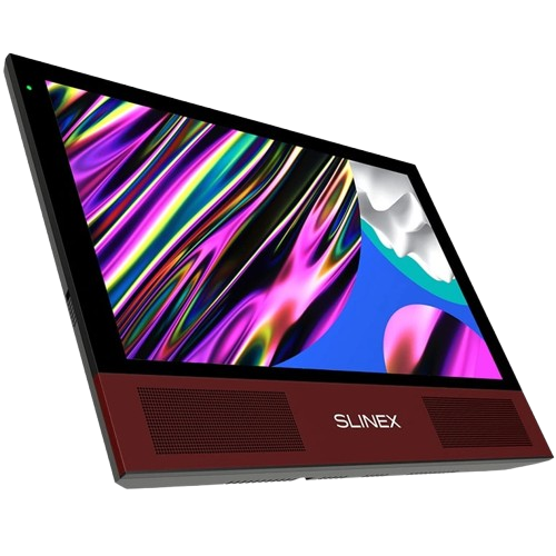 Видеодомофон с сенсорным дисплеем Slinex Sonik 10, 10” IPS 16:9 1024×600 Black/Red - изображение 3