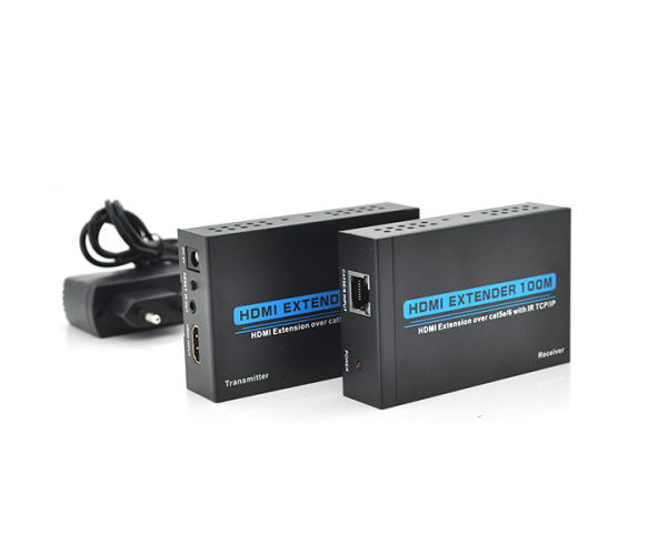 Активний одноканальний подовжувач HDMI сигналу кабелю UTP з ІЧ Voltronic, 120 м, Cat.5e/Cat.6e, 1080P/3D, Black - Фото 1 Активний одноканальний подовжувач HDMI сигналу кабелю UTP з ІЧ Voltronic, 120 м, Cat.5e/Cat.6e, 1080P/3D, Black - зображення 1