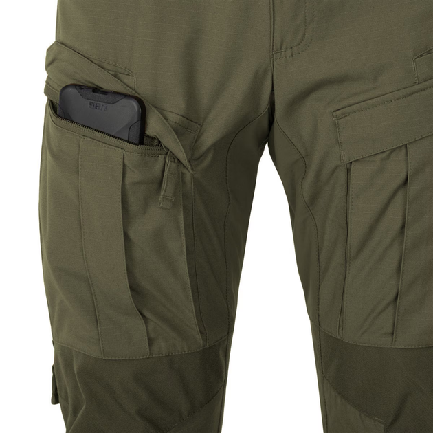 Штани Helikon MCDU DyNyCo Rip-Stop, Olive Green, W30/L34 - зображення 5