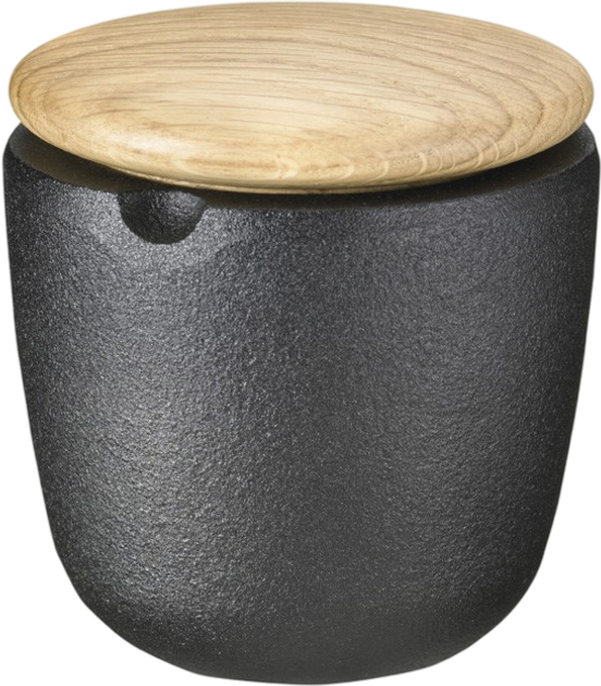 Pojemnik na sól Skeppshult Walnut Swing-S żeliwny (7317930072100) - obraz 1