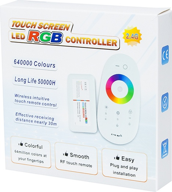 Sterownik Mi-Light do taśm LED RGB 216 W z pilotem RF (5900804097143) - obraz 2