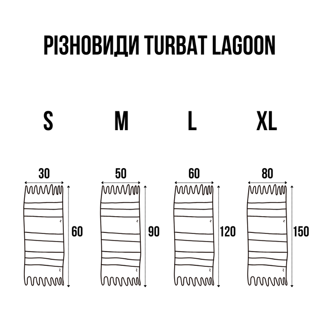 Полотенце быстросохнущее из микрофибры Turbat Lagoon M (50*90) light blue, голубой - Фото 2 Полотенце быстросохнущее из микрофибры Turbat Lagoon M (50*90) light blue, голубой - изображение 2